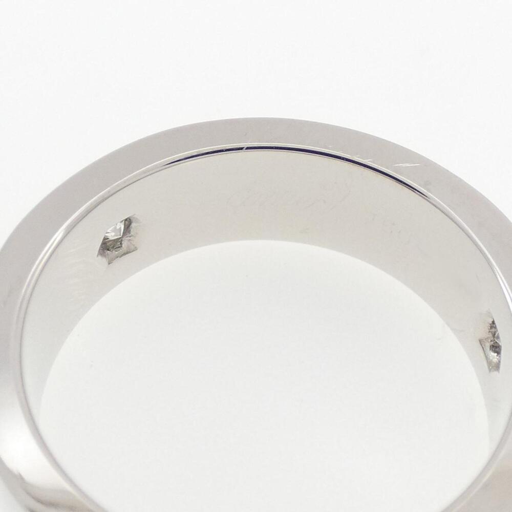 CARTIER Silver Diamond Love Ring - Picture 4 of 5